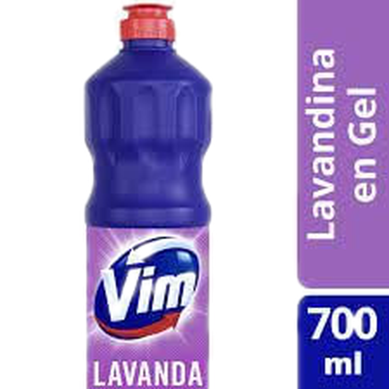 Lavandina Vim Lavanda Botella 700 Ml