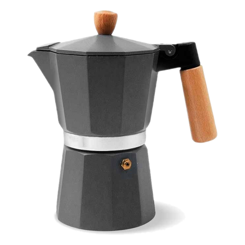 Cafetera Italiana Varenna Gris 300 Ml 6 Tazas