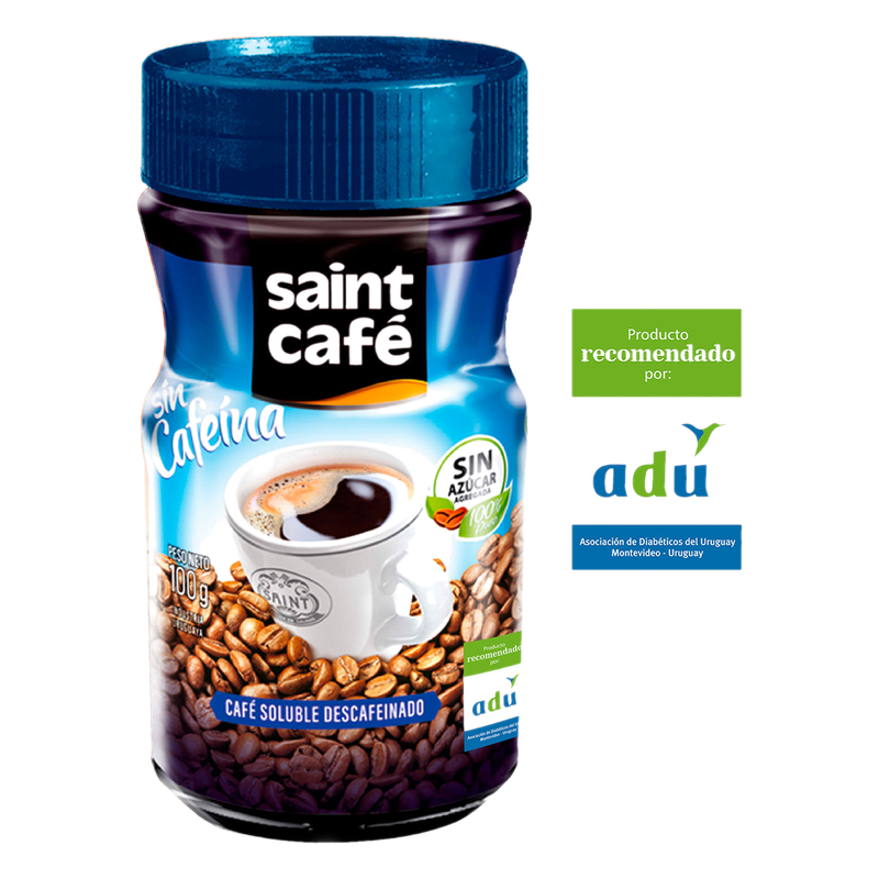 Café Soluble Descafeinado Saint Café 100 G