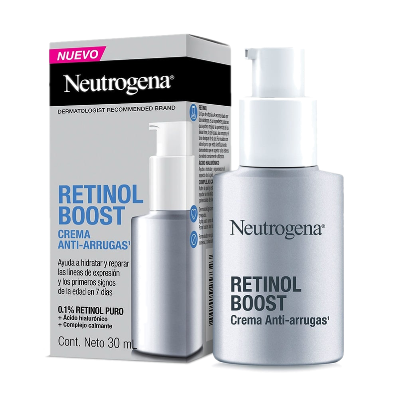 Crema Neutrogena Retinol Boost Antiarrugas 30 Ml