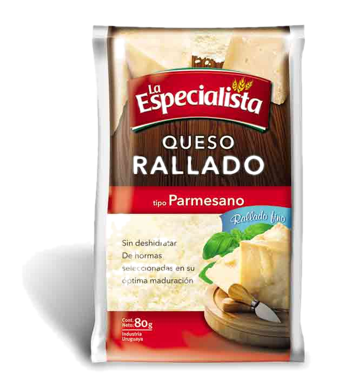 Queso Rallado La Especialista 80 G