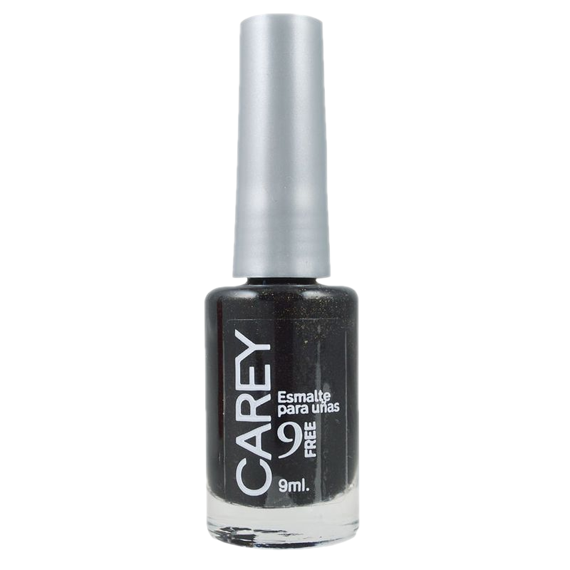 Esmalte Para Uñas Carey Negro Perlado N° 107