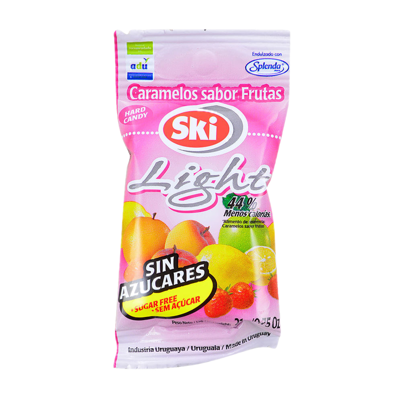 Caramelos Fruta Ski Sin Azúcar Light 21 G