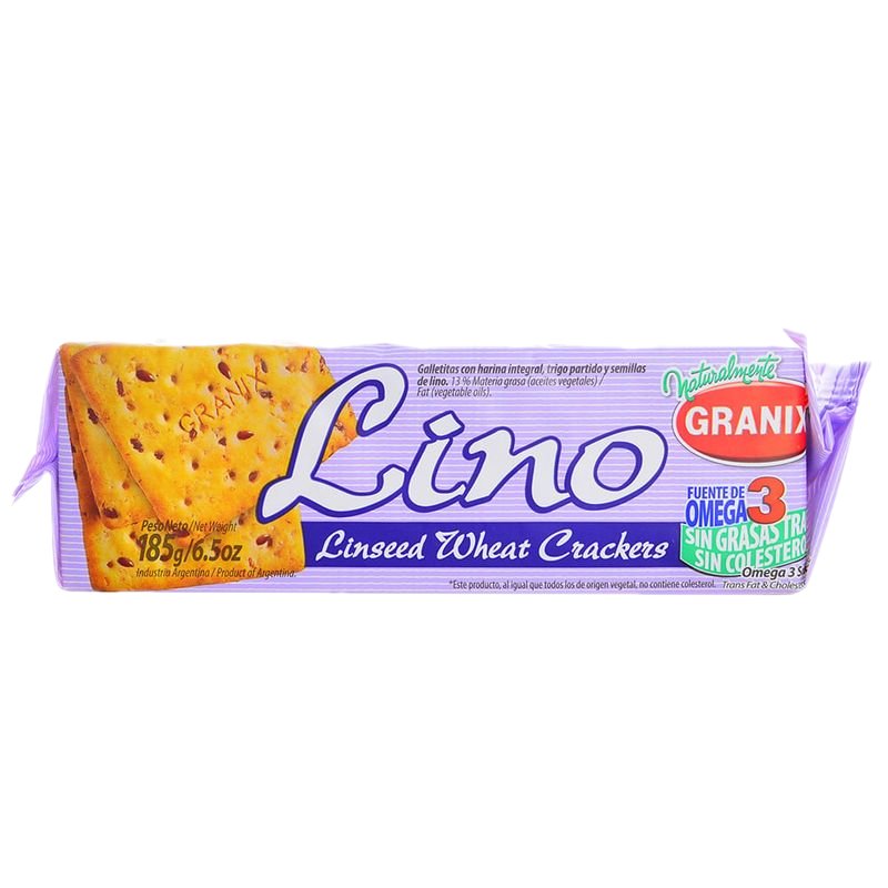 Galletitas Saladas Frutigran Lino 185 G