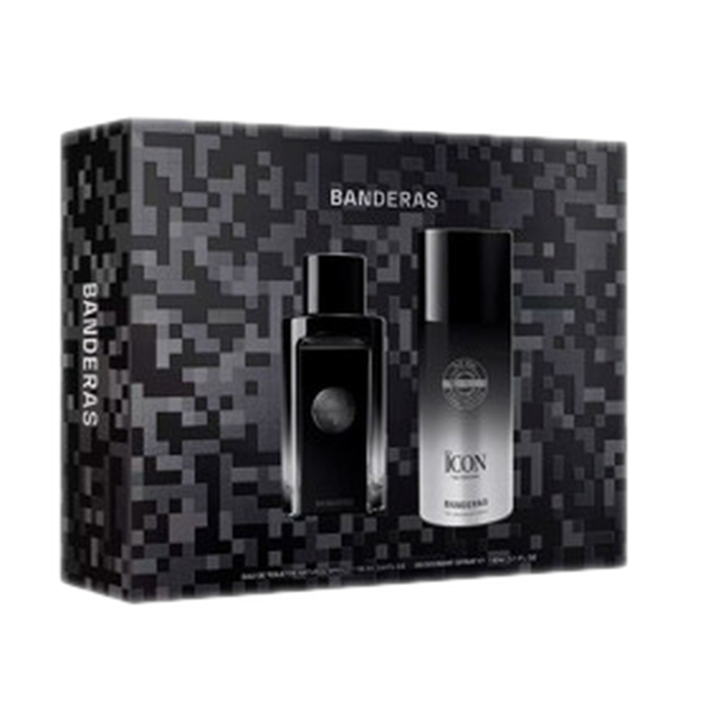 Banderas The Icon Edp+deo Cofre [100+150 Ml]