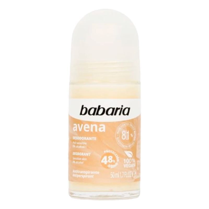 Desodorante Babaria En Roll On Avena 50 Ml