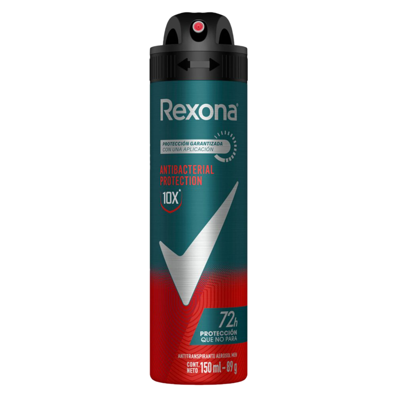 Desodorante Rexona Antitranspirante Antibactereal Aerosol 15