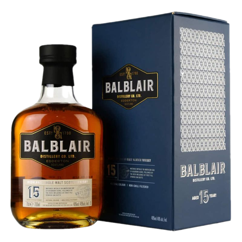 Whisky Escocés Balblair 15 Años 700 Ml