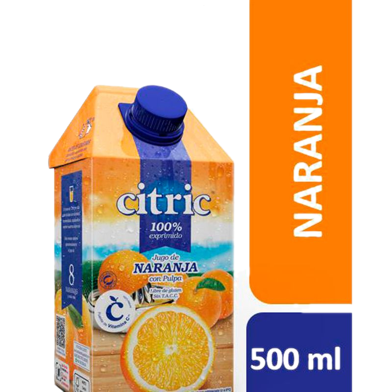 Jugo Citric Naranja 500 Ml