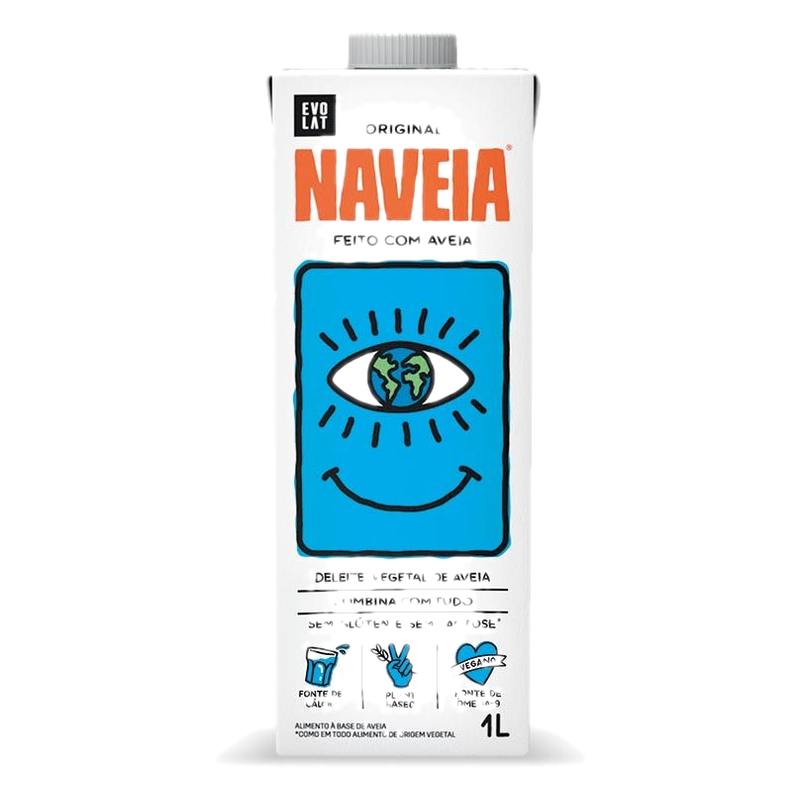 Bebida Vegetal De Avena Naveia Original 1 L