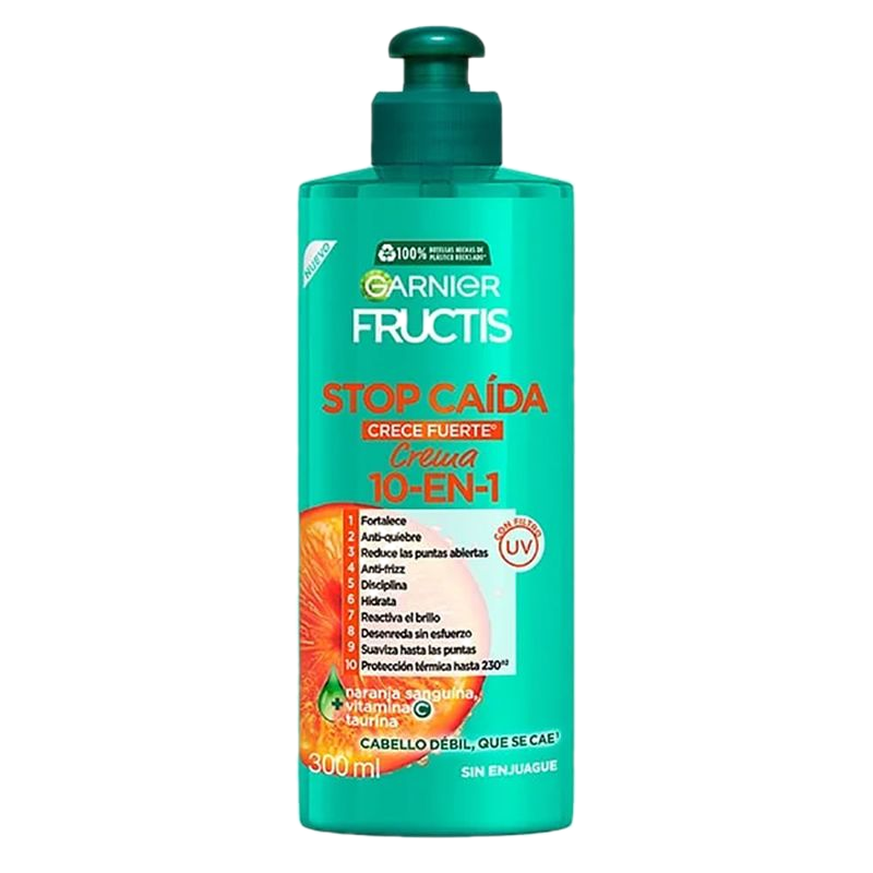 Crema Para Peinar Fructis 10 En 1 Crece Fuerte