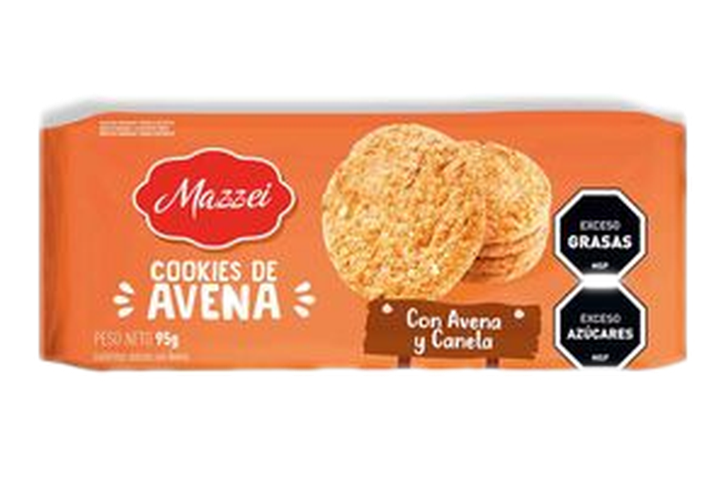 Galleta Con Avena Y Canela Mazzei 95 G