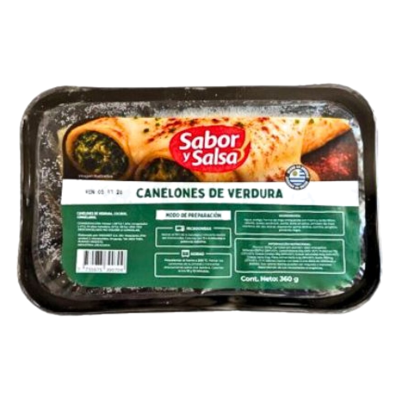 Canelones Sabor Y Salsa Verduras 360 G
