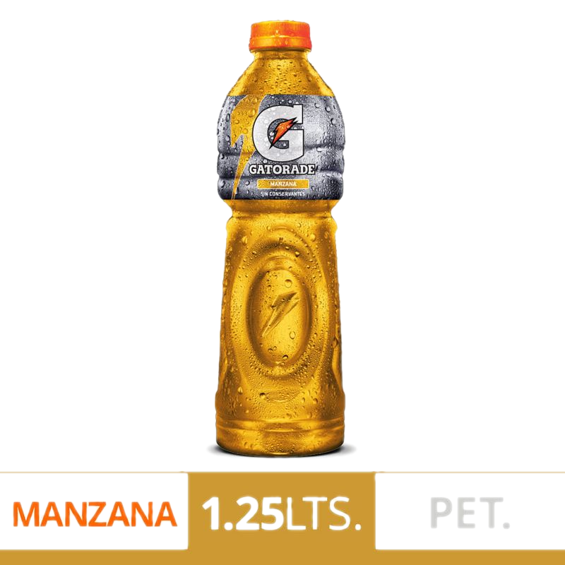 Bebida Gatorade Manzana 1.25 L