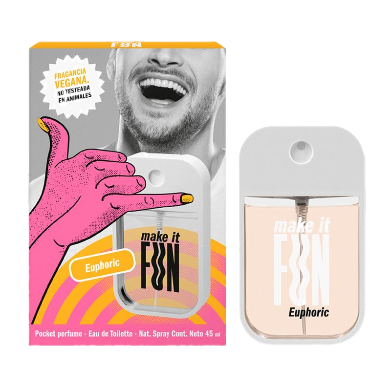 Eau De Toilette Mike It Fun Euphoric Spray 45 Ml
