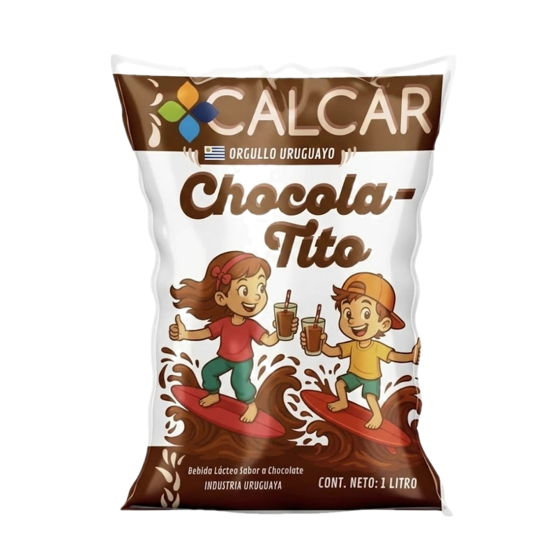 Leche Chocolatada Calcar Chocolatito 1 L