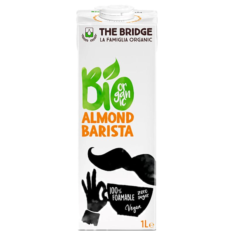 Bebida Almendra Barista Sin Glúten The Bridge 1 L