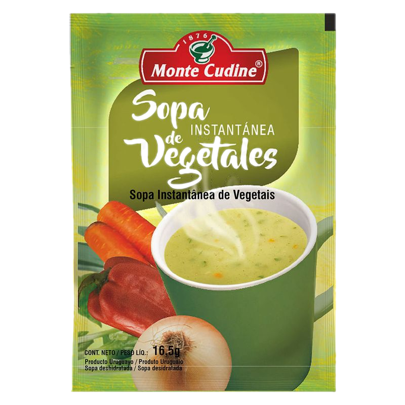 Sopa Vegetales Monte Cudine Individual