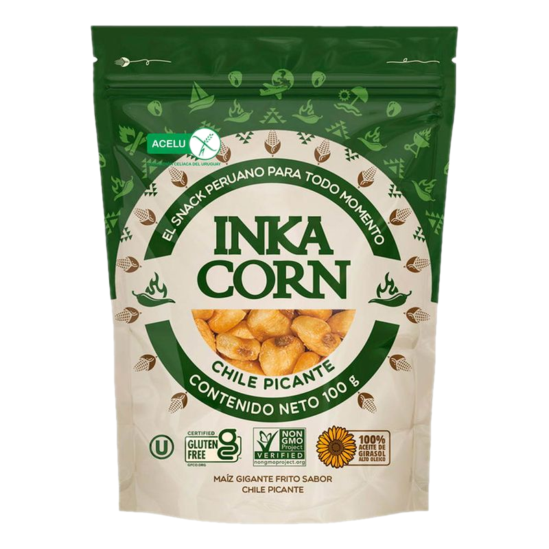 Snack Maíz Gigante Inka Corn Chile Picante 100 G