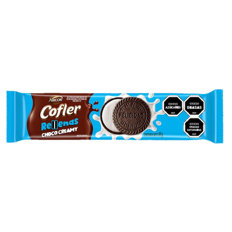 Galletitas Rellenas Cofler Vainilla 85 G
