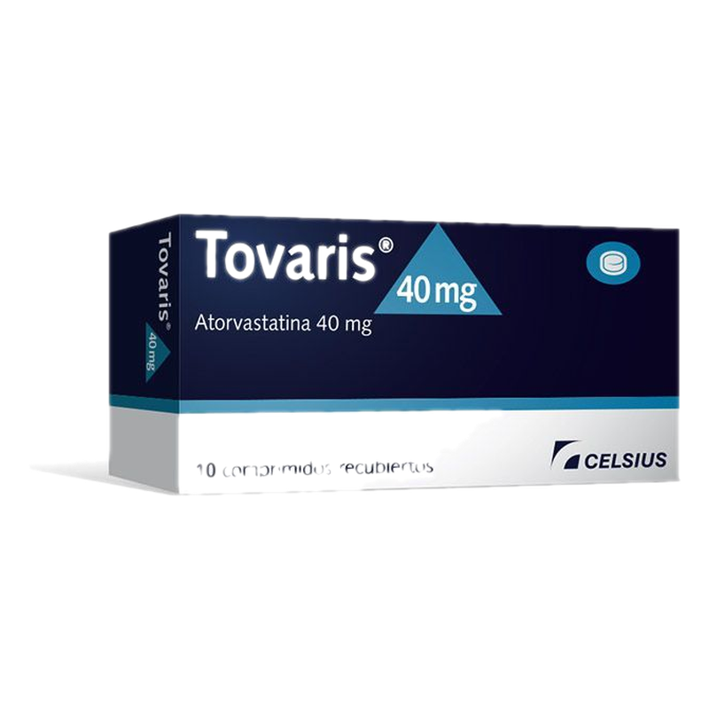 Tovaris 40 Mg X 10 Comprimidos