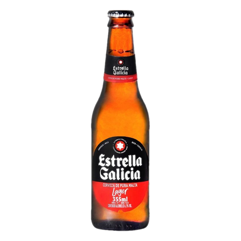 Cerveza Estrella Galicia 355 Ml