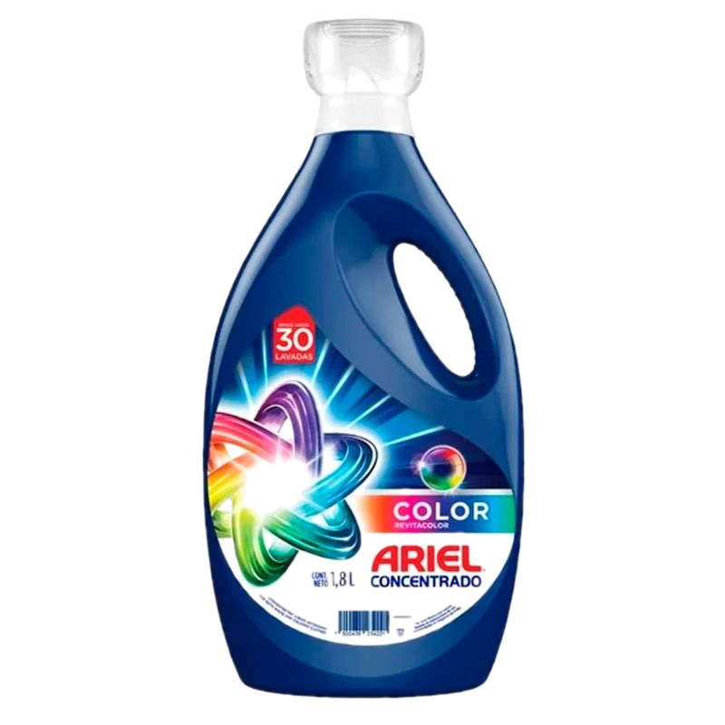 Detergente Líquido Ariel Color 1800 Ml