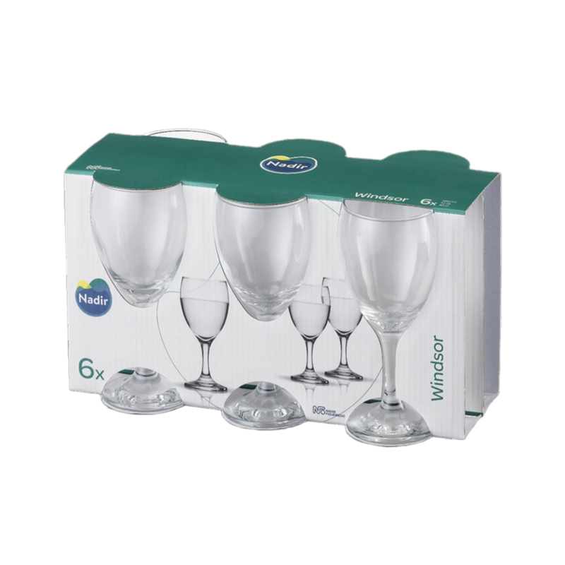 Pack 6 Unidades Copa De Agua Windsor 300 Ml