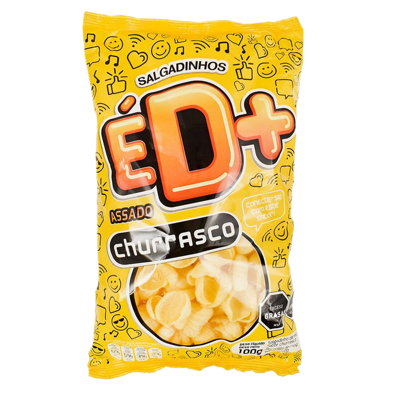 Snack Ed+ Sabor Asado 100 G