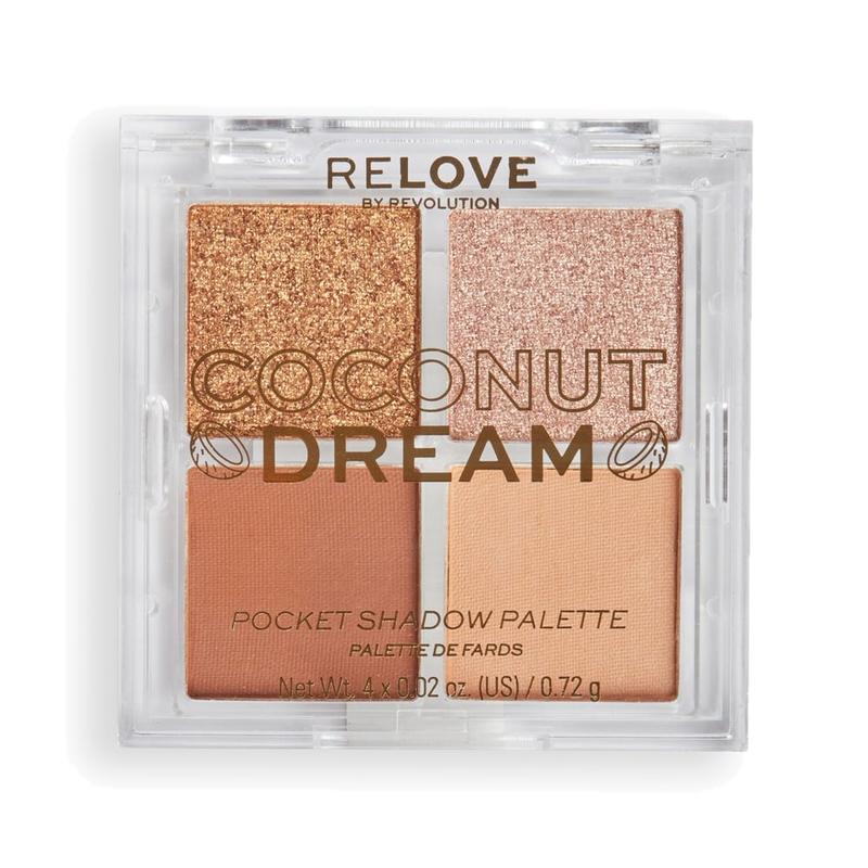 Paleta De Sombras Make Up Revolution Relove Pocket Coconut Dream