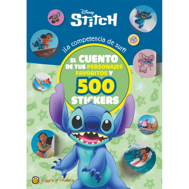 Libro Mundo De Stickers - Lilo Y Stitch