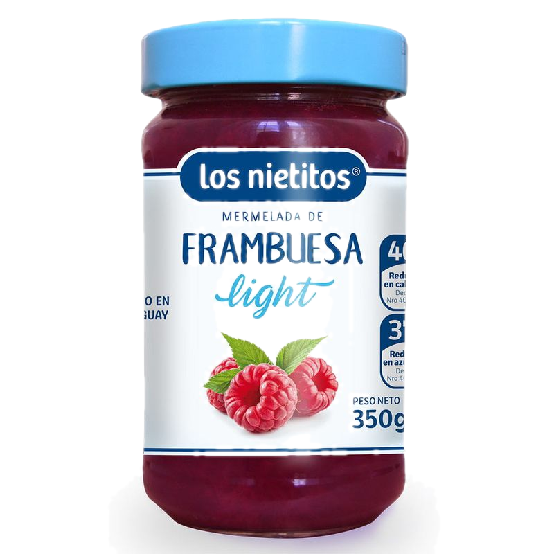 Mermelada Light Frambuesa Los Nietitos 350 G
