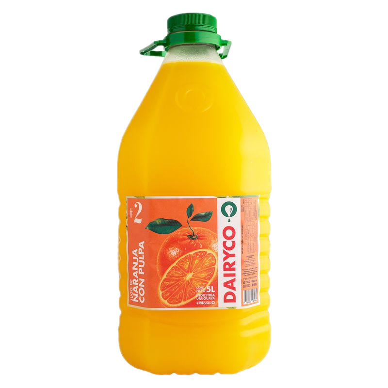 Jugo De Naranja Con Pulpa Dairyco Bidón 5 L