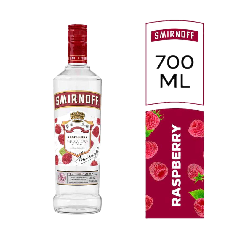 Vodka Smirnoff Raspberry 700 ml