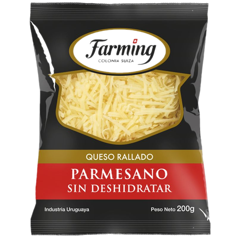 Queso Parmesano Farming Rallado 200 G