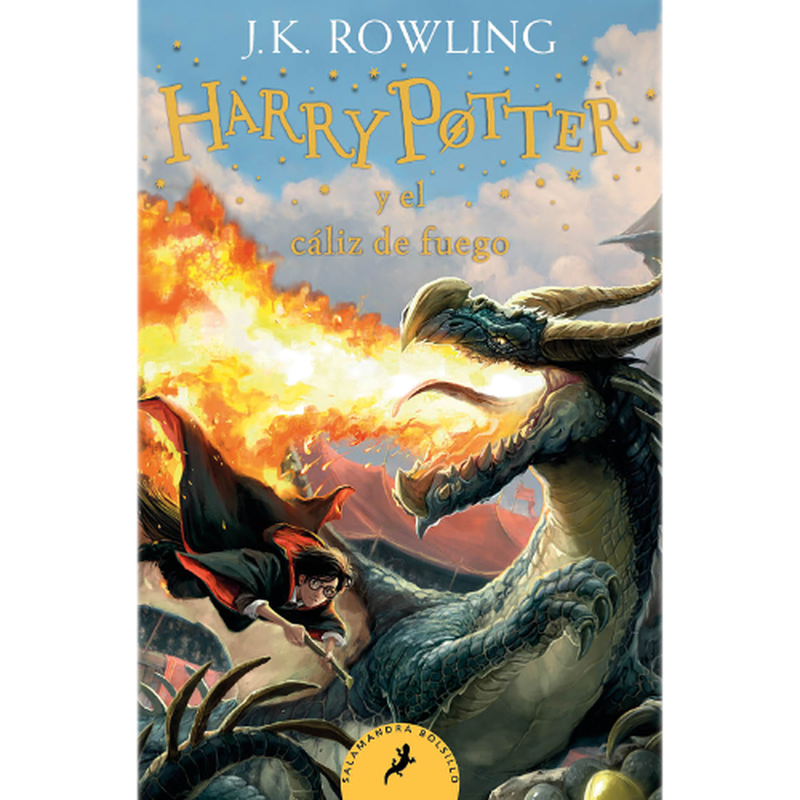Libro Harry Potter Y El Cáliz De Fuego