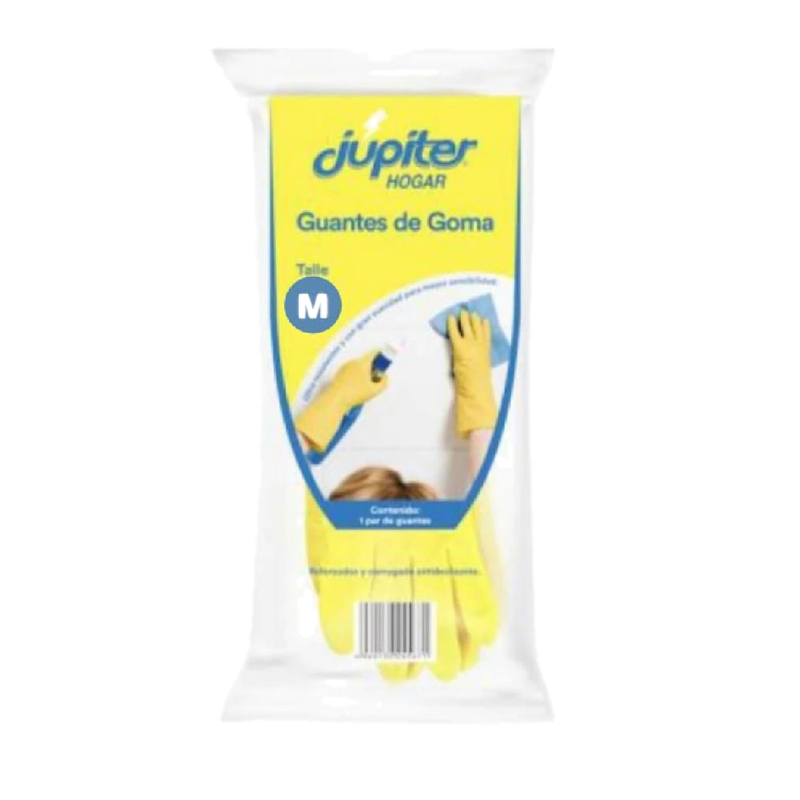 Guantes De Goma Jupiter Talle M