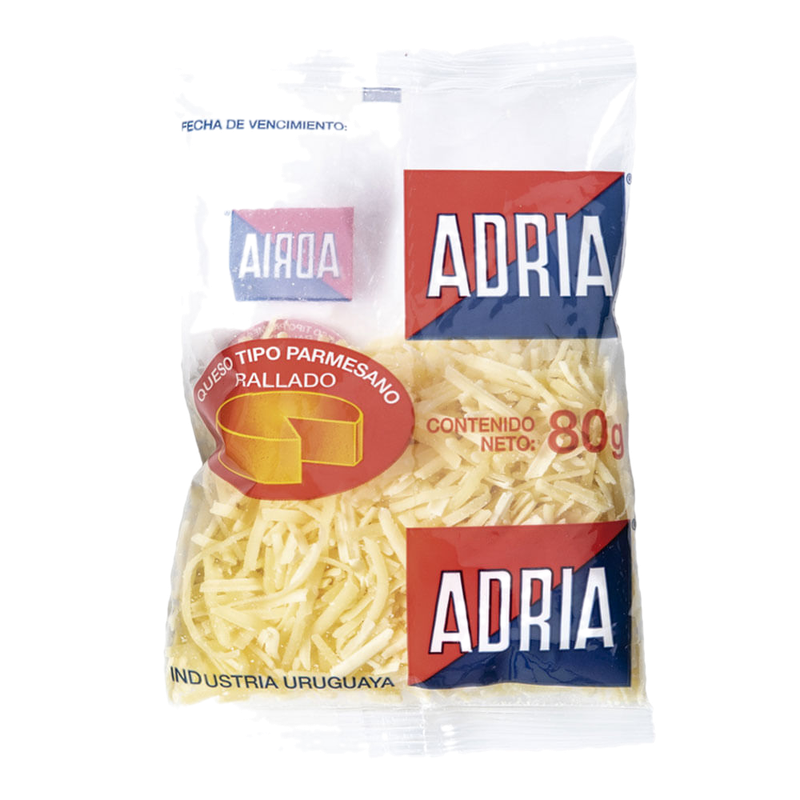 Queso Rallado Hebra Adria 80 G