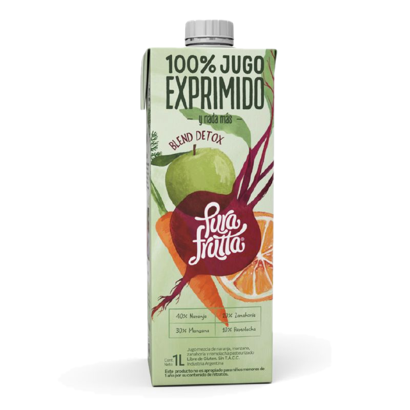 Jugo Détox Pura Frutta 1 L