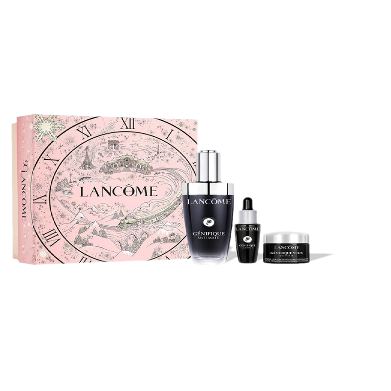 Cofre Lancôme Sérum Genifique Ultimate 50 Ml + Mini Talla 10 Ml + Contorno De Ojos 5 Ml