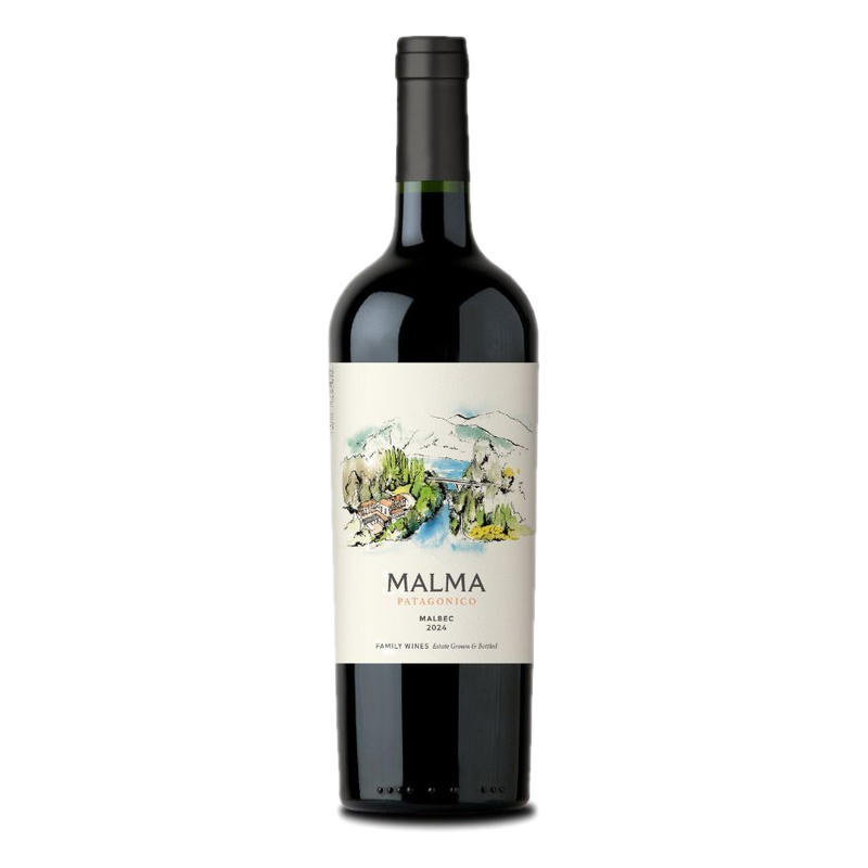 Vino Malma Patagónico Tinto Malbec 750 Ml