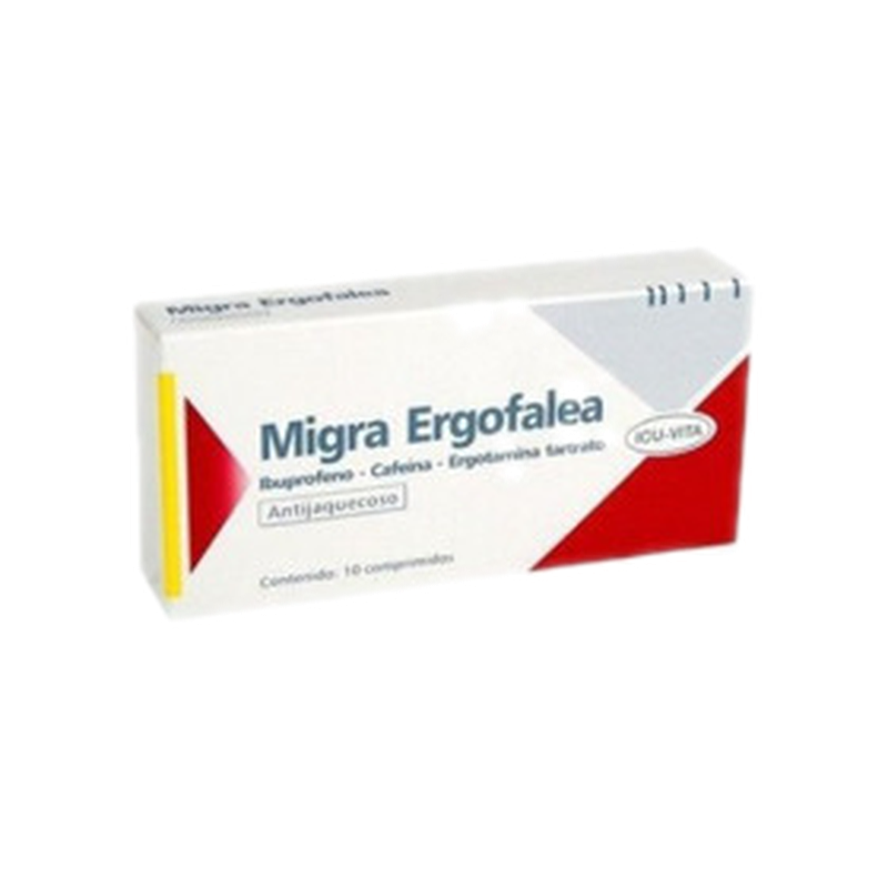 Migra Ergofalea 400+100+1mg [10 Comp.]