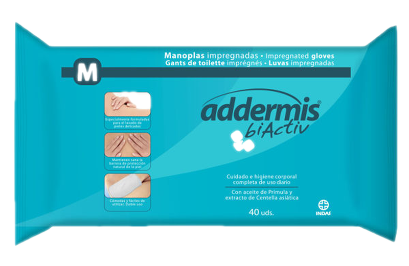 Addermis Toalla Manopla 40 Unidades