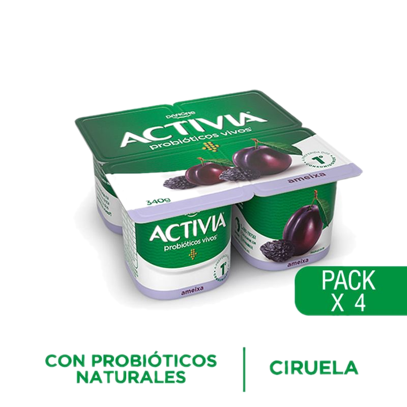 Yogur Activia Ciruela 340 G