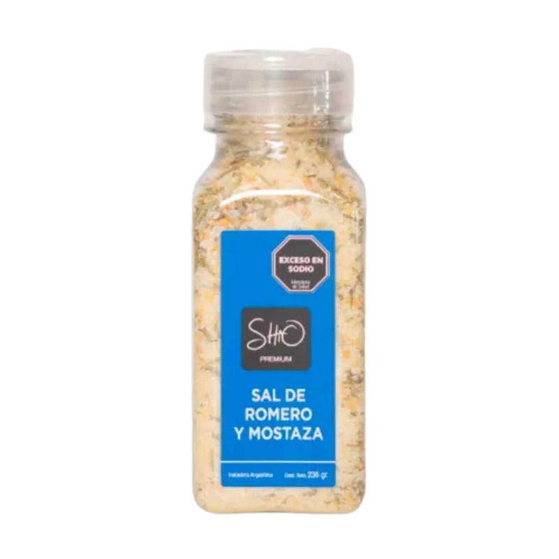 Sal Shio Con Mostaza Y Romero 175 G
