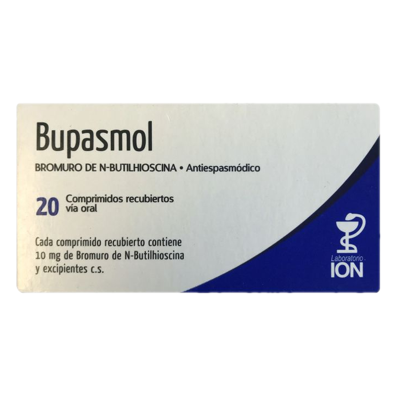 Bupasmol X 20 Comprimidos