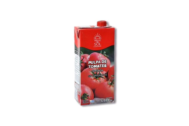 Pulpa De Tomate Valle Del Sol Tamizada 1020 G
