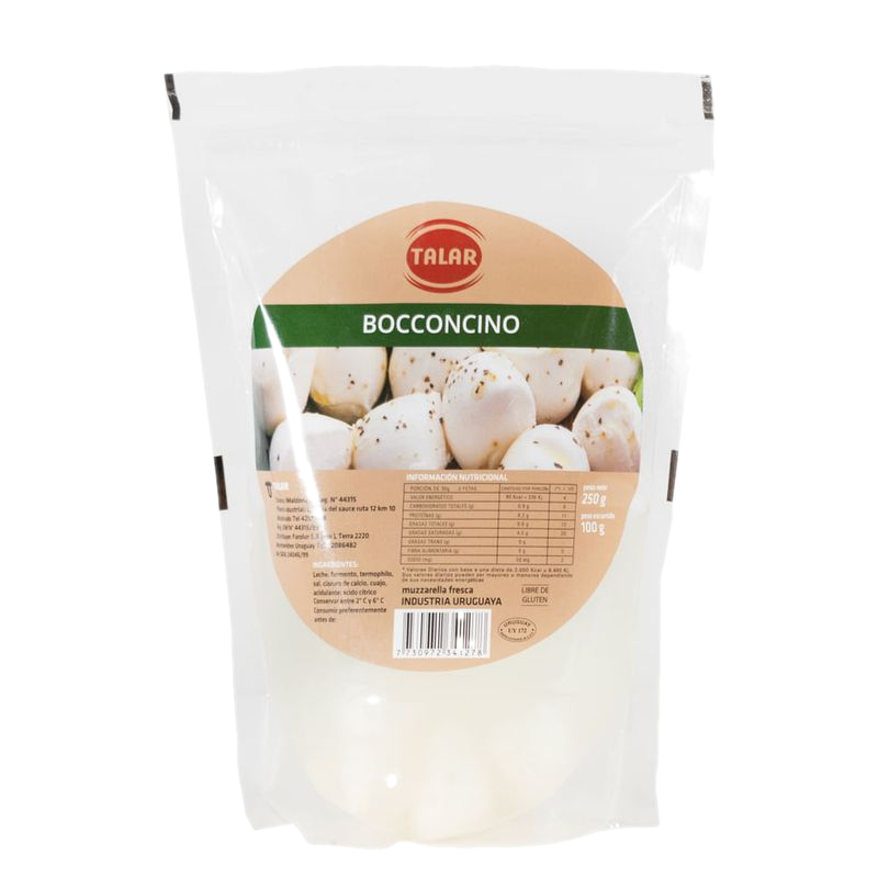Queso Muzzarella Bocconcino Talar 100 G