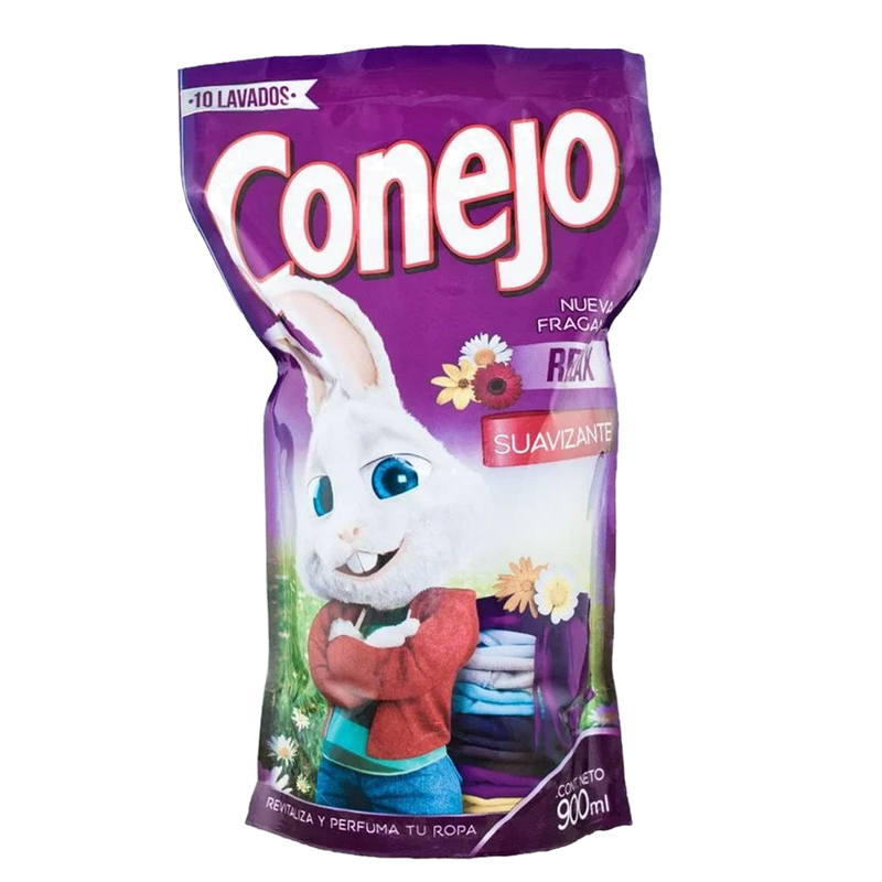Suavizante Conejo Fragancia Relax Sachet 900 Ml