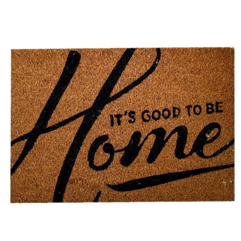 Felpudo De Coco 40x60 Cm H1,5 Cm Its Good To Be Home